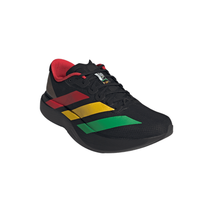 adidas Adizero Evo SL x Bob Marley Running Shoes | Core Black / Green / Yellow / Red | Men's