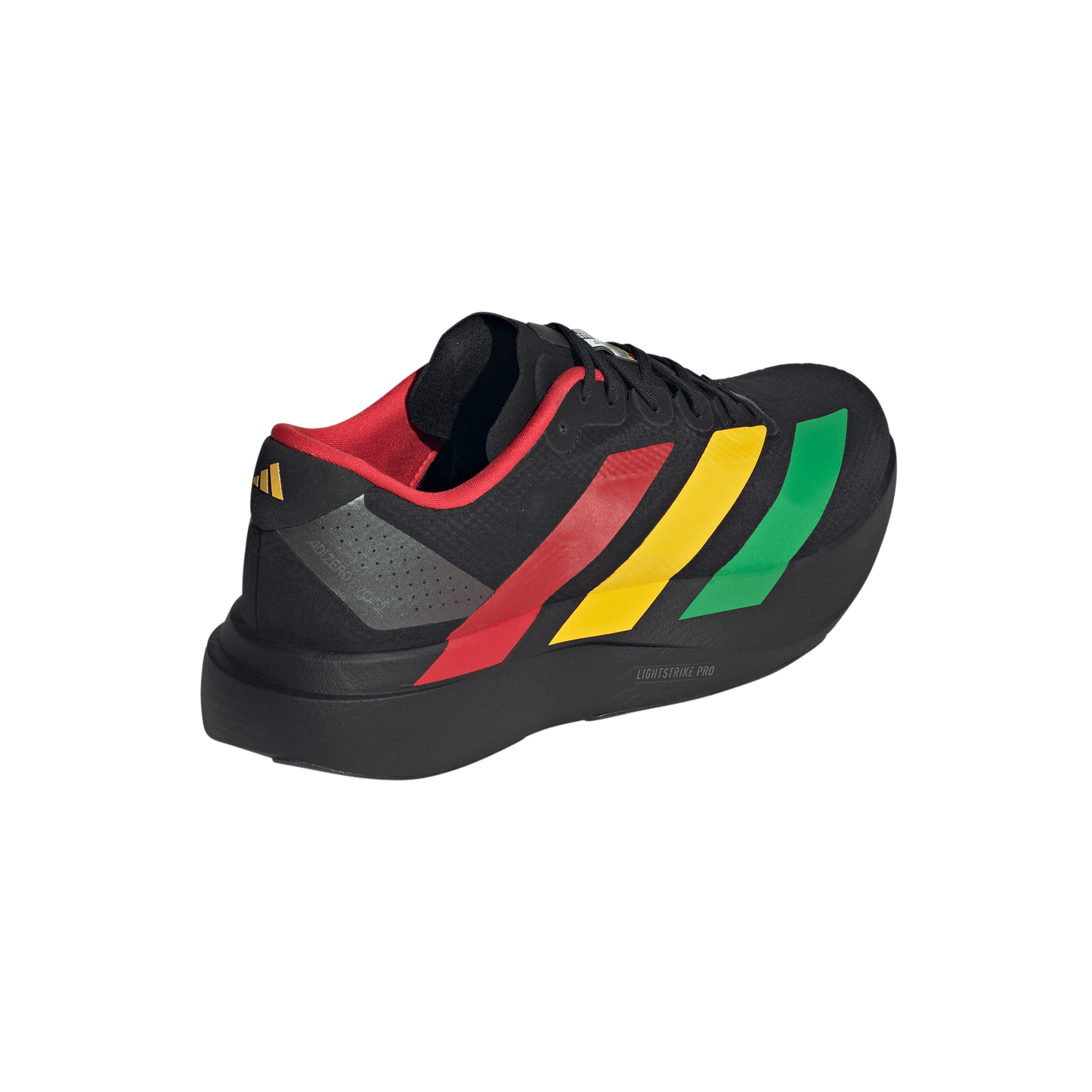 adidas Adizero Evo SL x Bob Marley Running Shoes | Core Black / Green / Yellow / Red | Men's