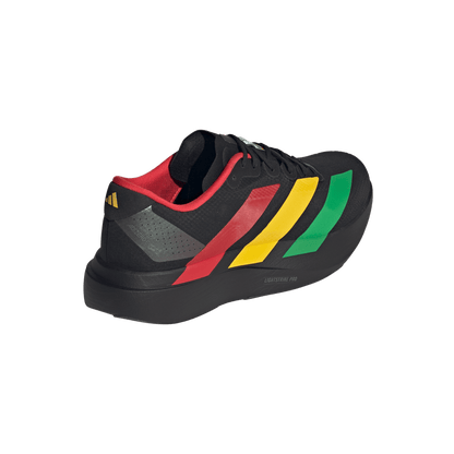 adidas Adizero Evo SL x Bob Marley Running Shoes | Core Black / Green / Yellow / Red | Men's