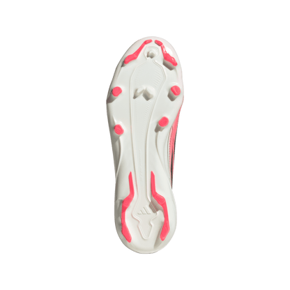 adidas F50 Hyperfast League Mid-Cut FG/MG Soccer Cleats | Solar Turbo / Core Black / Gold Metallic | Kid's