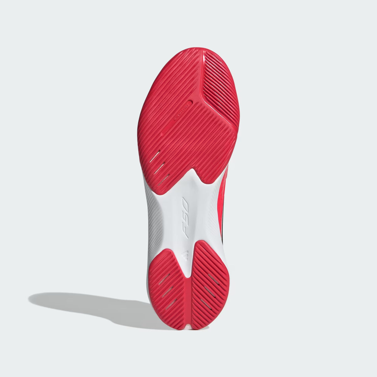 F50 MESSI LEAGUE Laceless Indoor Football Boots | White / Lucid Red| Kid's