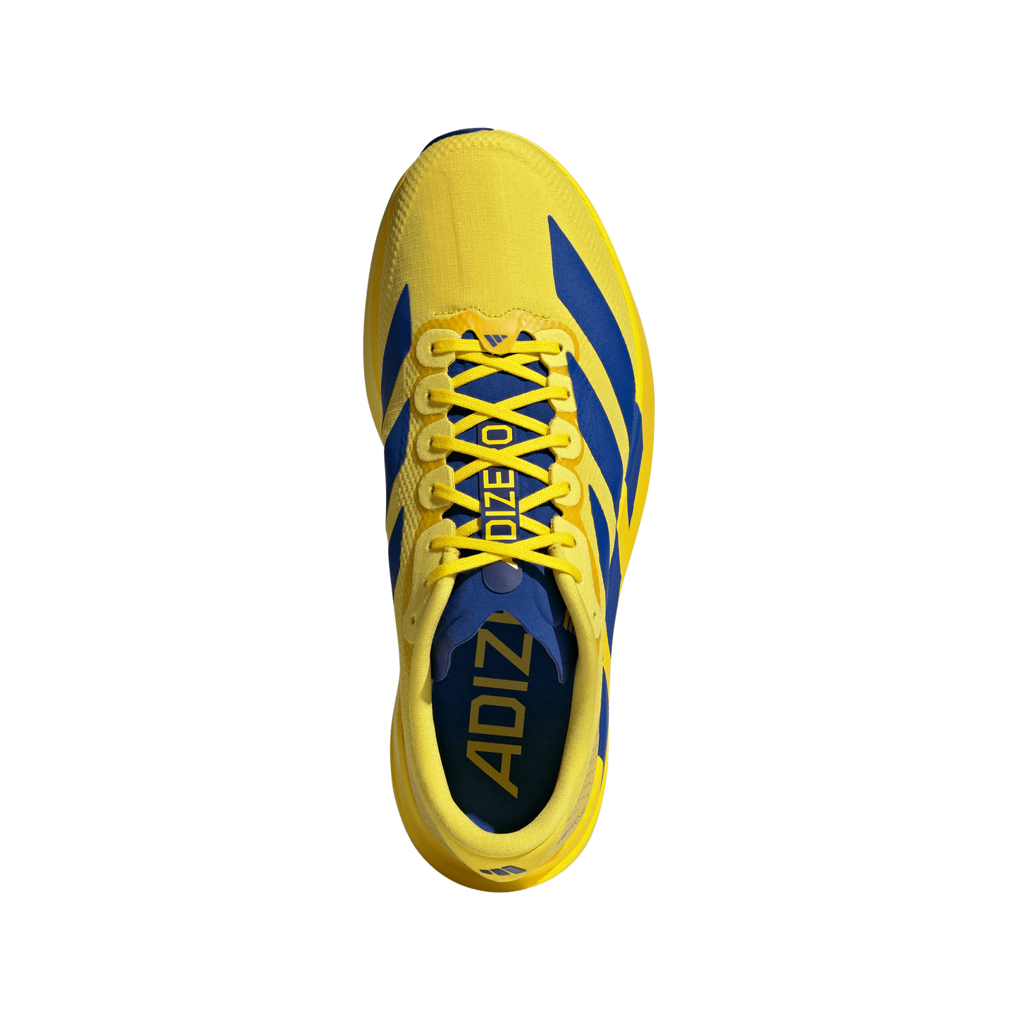 adidas Adizero Evo SL Running Shoes | Yellow / Royal Blue / Iron Metallic | Men's