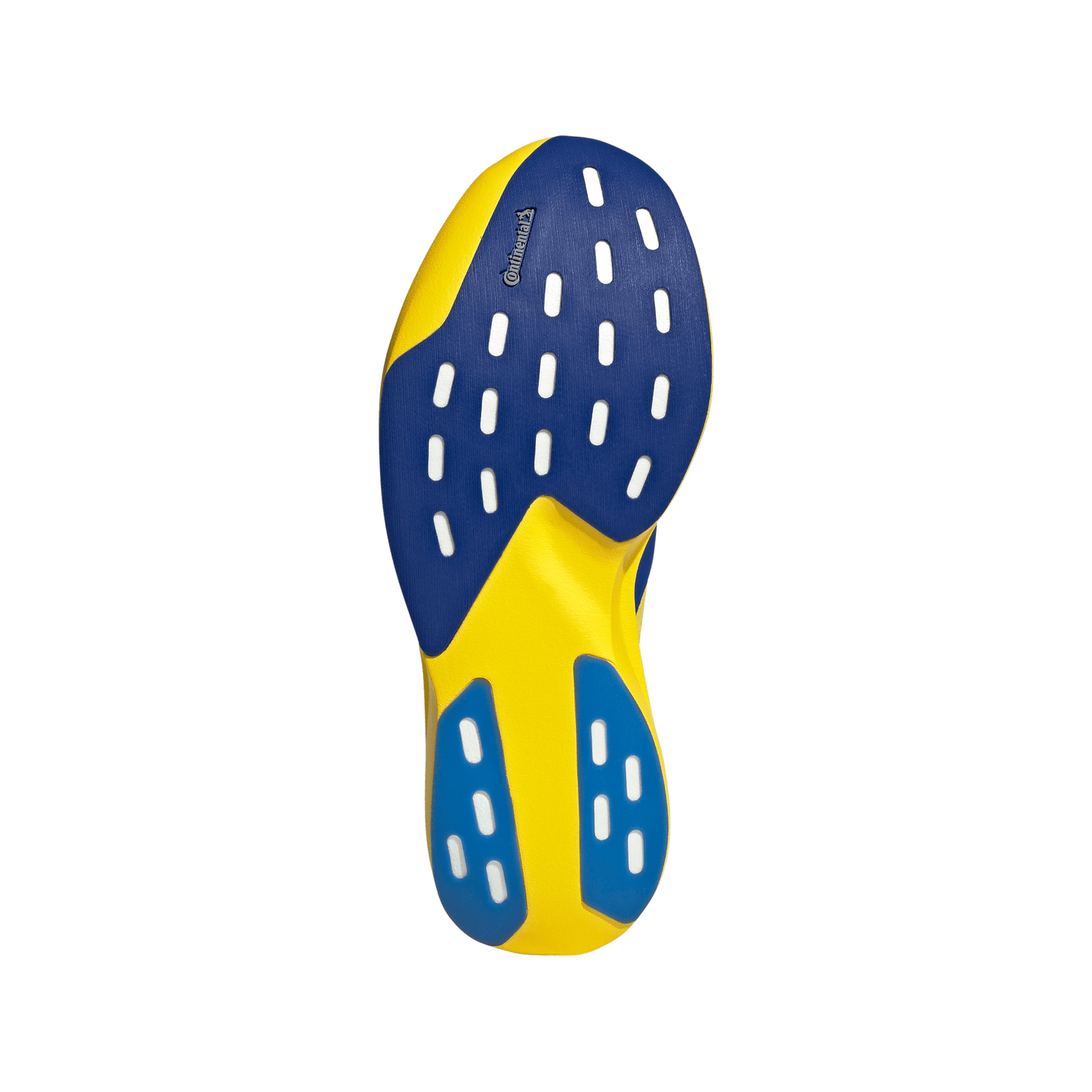 adidas Adizero Evo SL Running Shoes | Yellow / Royal Blue / Iron Metallic | Men's