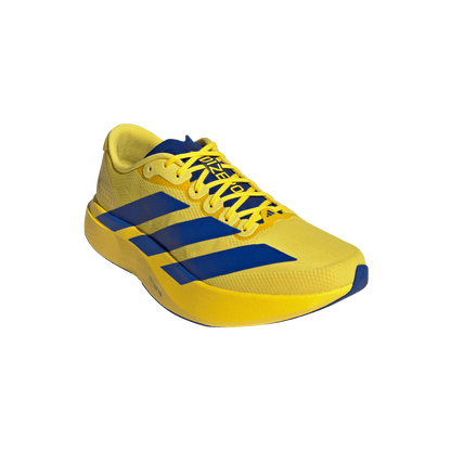 adidas Adizero Evo SL Running Shoes | Yellow / Royal Blue / Iron Metallic | Men's