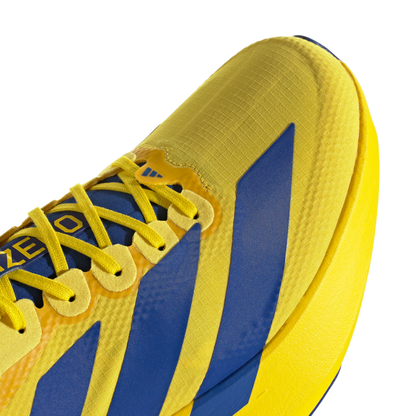 adidas Adizero Evo SL Running Shoes | Yellow / Royal Blue / Iron Metallic | Men's