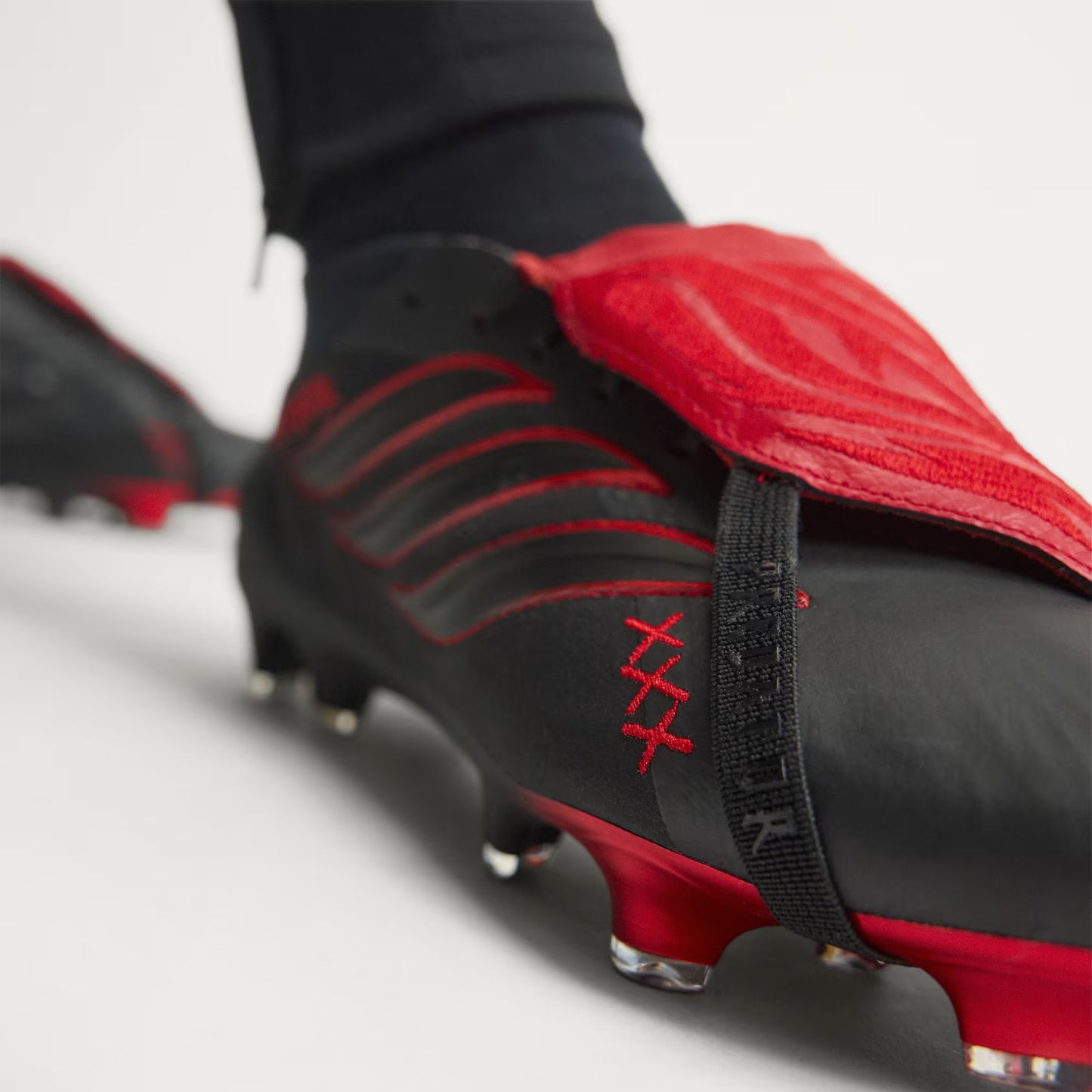 adidas Predator Elite Fold-Over Tongue Firm Ground Football Boots |Core Black | Men's