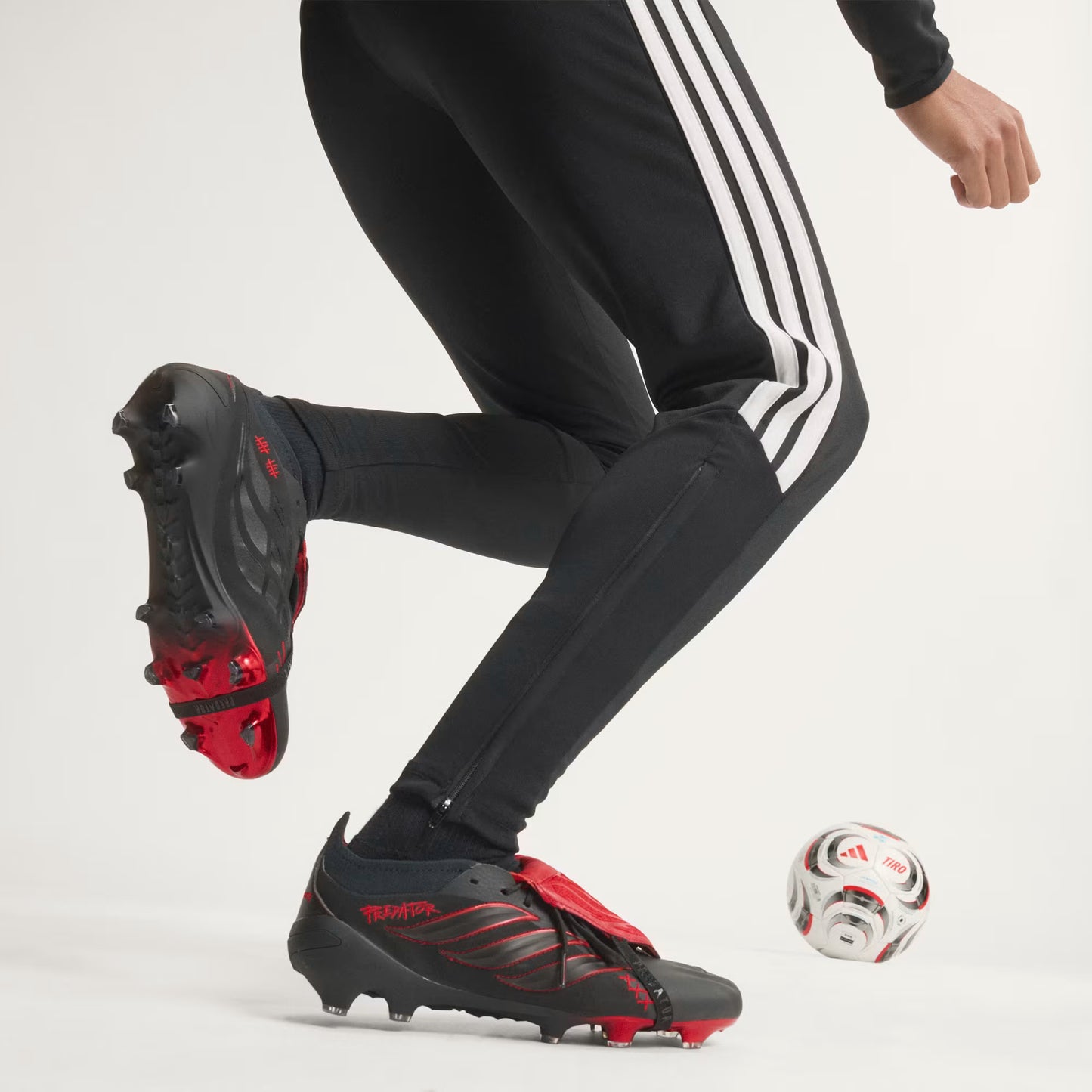 adidas Predator Elite Fold-Over Tongue Firm Ground Football Boots |Core Black | Men's