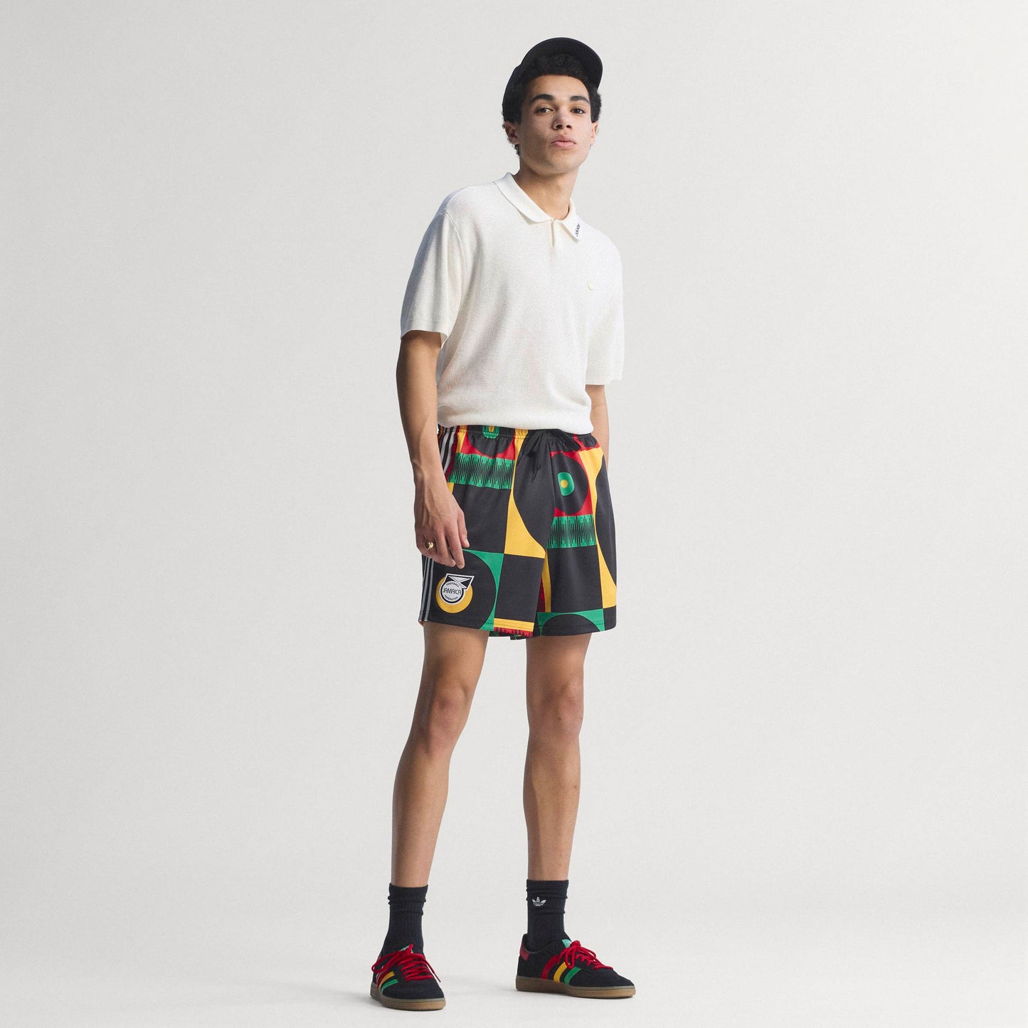adidas Jamaica x Bob Marley Originals Shorts | Multicolor | Men's