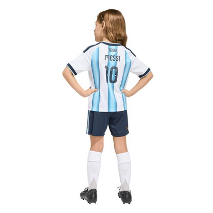 adidas Argentina 26 Home Messi Mini Kit | Ice Blue / White | Kid's