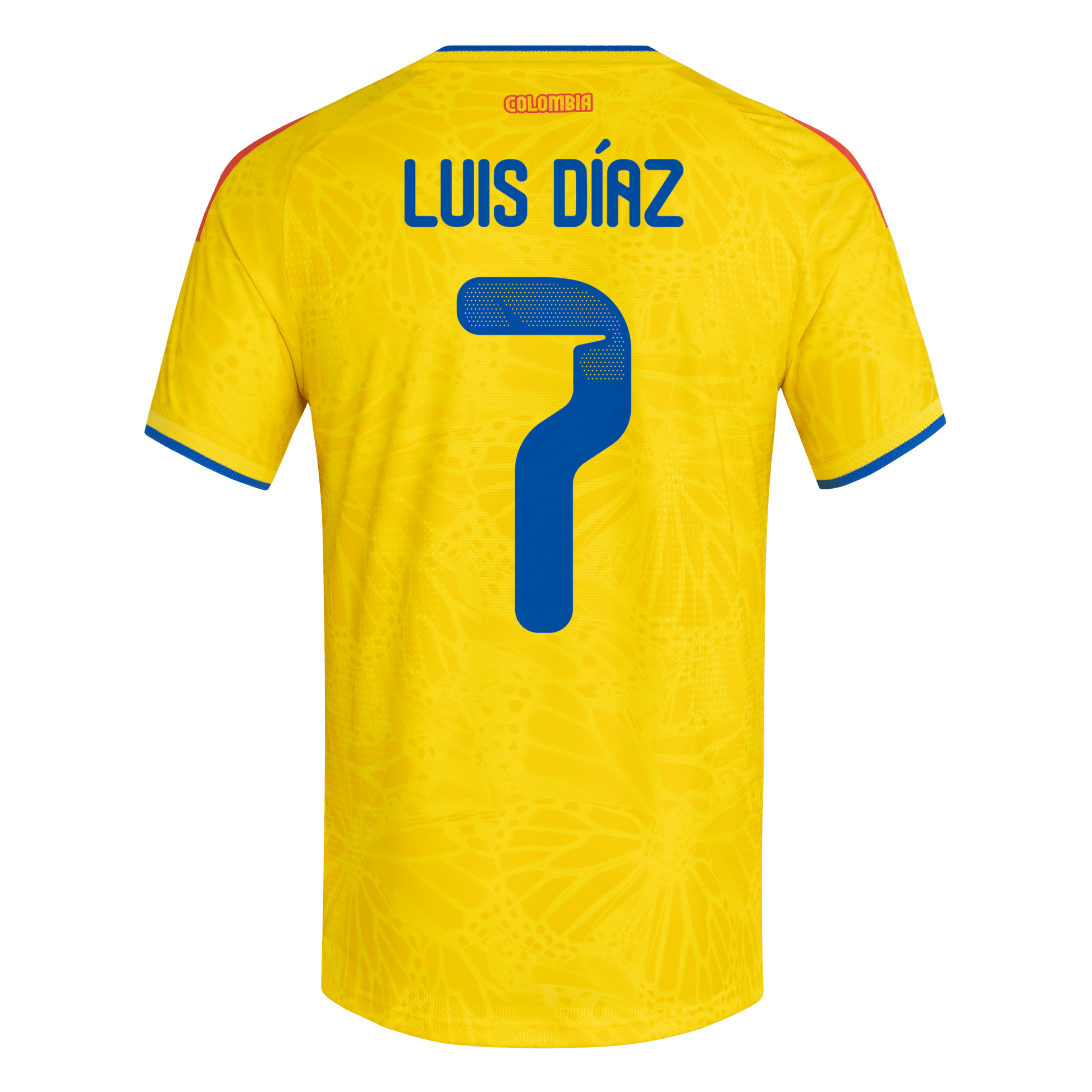 adidas backpack philippines 2017 adidas Colombia 26 Diaz Authentic Home Jersey - Men's