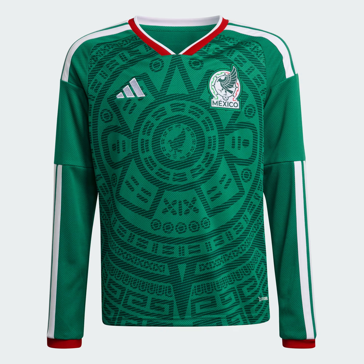 Mexico 26 Home Kids Long Sleeve Jersey | Green | Kid's