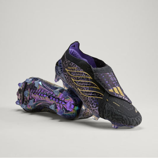adidas Predator Elite Fold-Over Tongue Firm Ground Soccer Cleats Kaka | Core Black / Gold Metallic / Core Black | Men's