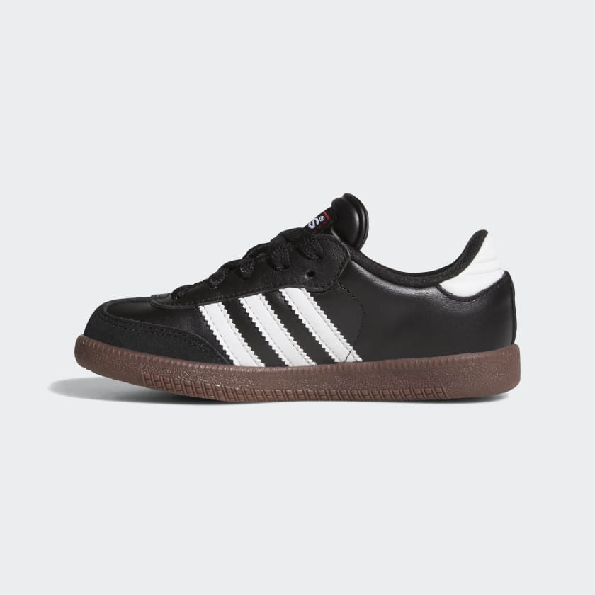 adidas Kids Samba Classic, Black-White / 2.5 adidas Kids Samba Classic, Black-White / 2.5