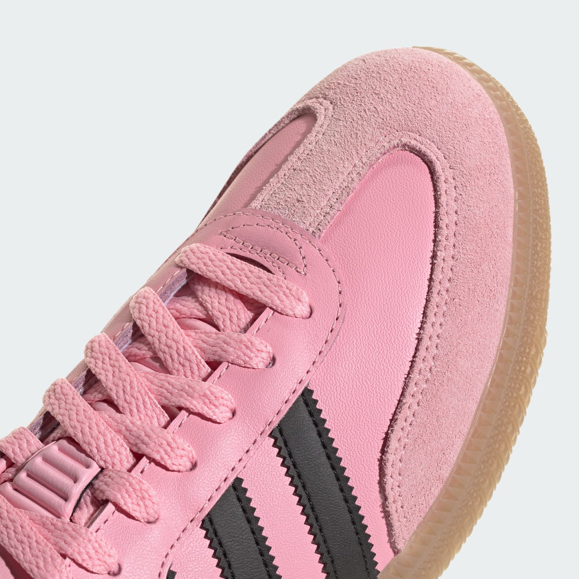 adidas SAMBA MESSI Indoor Soccer Shoes | Light Pink-Core Black-Gum | M stripe 3 adidas adidas SAMBA MESSI Indoor Soccer Shoes | Light Pink-Core Black-Gum | M stripe 3 adidas