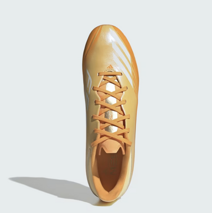 adidas F50 MESSI LEAGUE Firm/Multi-Ground Cleats | Ice Tangerine / Gold Metallic | Men's