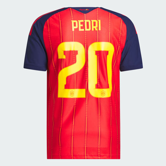 adidas Spain 2026 Pedri Authentic Home Jersey Men's Soccer Jersey | Red