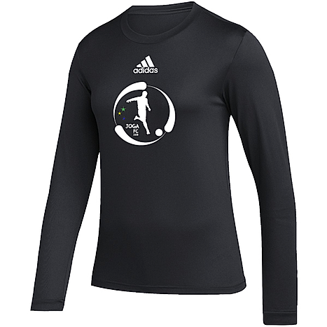 Jogafc Spirit Gear Womens LS Pregame BOS Tee - Large Logo