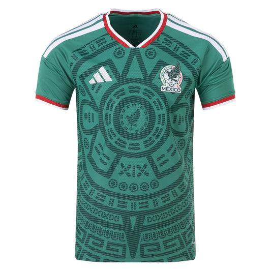 adidas Mexico 26 Authentic Home Jersey | Bold Green | Men's
