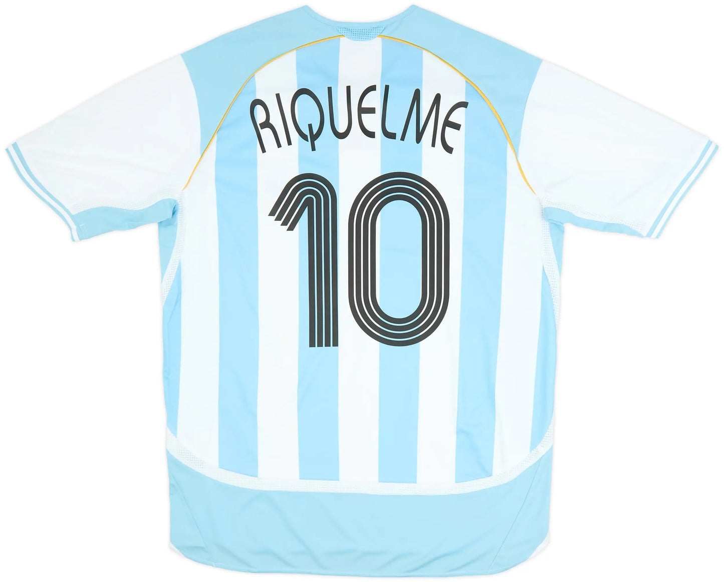 Argentina Home Jersey 2006 Riquelme | Light Blue/White | Men's