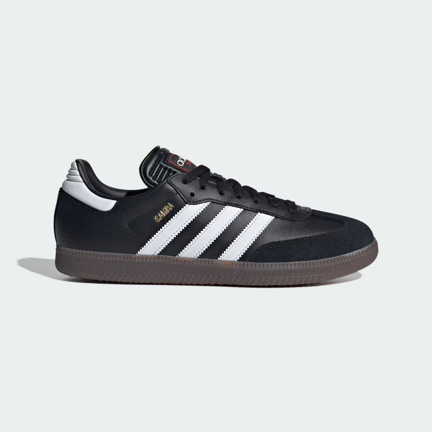 adidas SAMBA Indoor Soccer Shoes | Core Black / Cloud White / Vivid Red | Men's