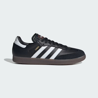 adidas SAMBA Indoor Soccer Shoes | Core Black / Cloud White / Vivid Red | Men's
