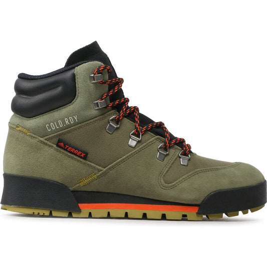 adidas TERREX TERREX SNOWPITCH COLD.RDY HIKING BOOTS | Focus Olive / Core Black / Pulse Olive | Men's