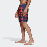 adidas 3 STRIPES CLX GRAPHIC Swim Shorts | Tech Indigo | Men's
