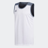 adidas 3G SPEED Reversible Basketball Jersey | Onix-White | Men's