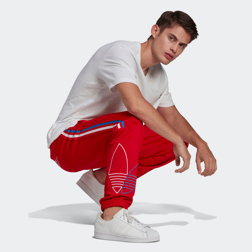 adidas Originals ADICOLOR FTO Track Pants | Scarlet | Men\'s – stripe 3  adidas