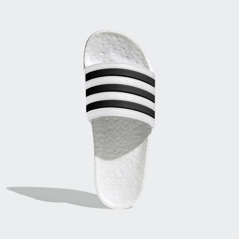 oasis Grado Celsius Espinas adidas ADILETTE BOOST Slides | White | Men's | stripe 3 adidas
