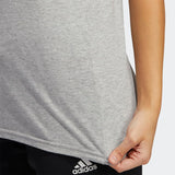 adidas AMPLIFIER T-Shirt | Grey Heather | Women's