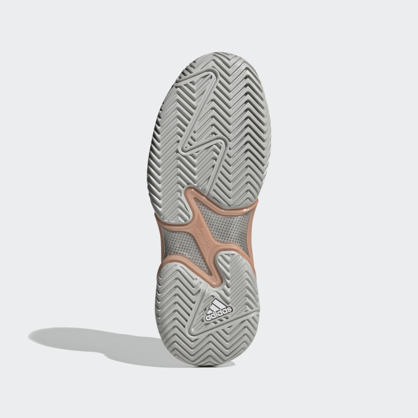 adidas BARRICADE Tennis Shoes | Grey-Blush | Women's