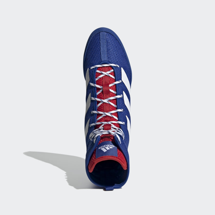 adidas BOX HOG 3 Boxing Shoes | Royal Blue | Men's