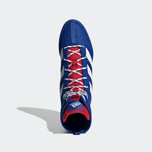 adidas BOX HOG 3 Boxing Shoes | Royal Blue | Men's