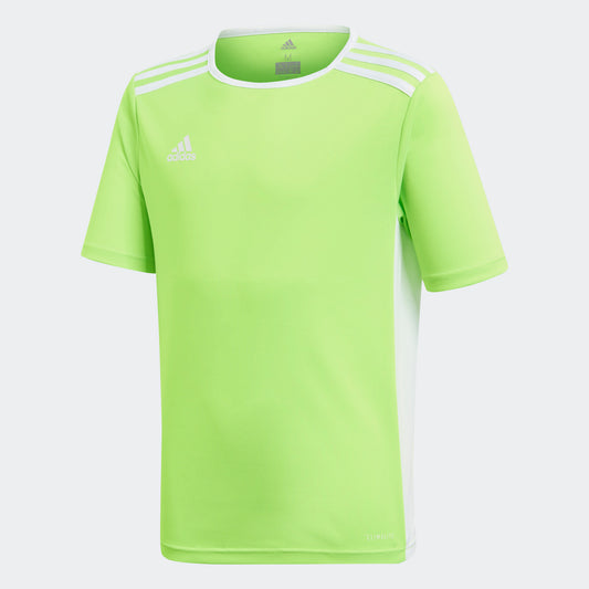 adidas ENTRADA 18 Soccer Jersey | Solar Green | Youth