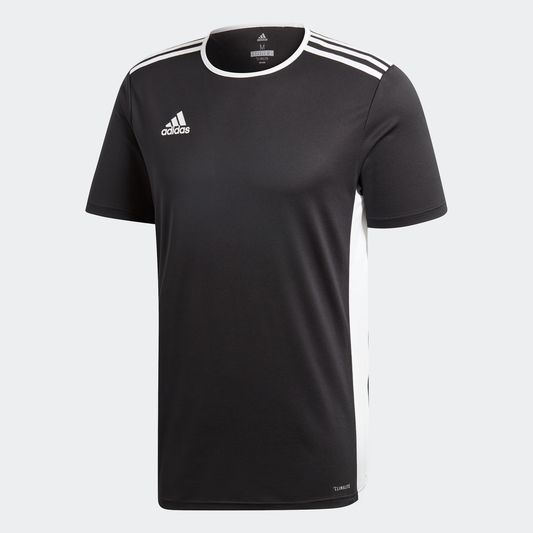 adidas ENTRADA 18 Soccer Jersey | Black | Men's