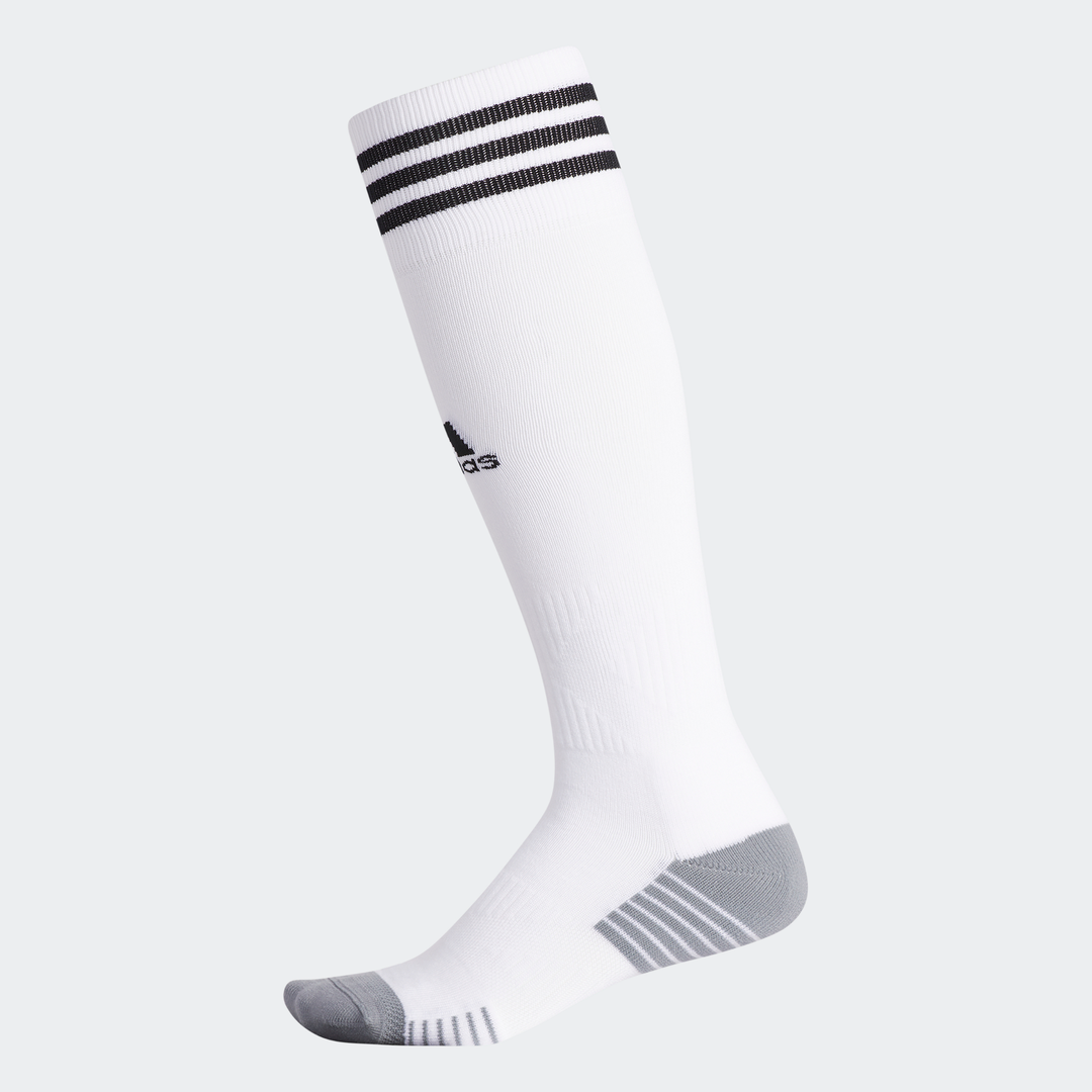 adidas COPA ZONE IV Soccer Socks | White-Black | Unisex