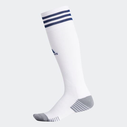 adidas COPA ZONE IV Soccer Socks | White-Navy | Unisex