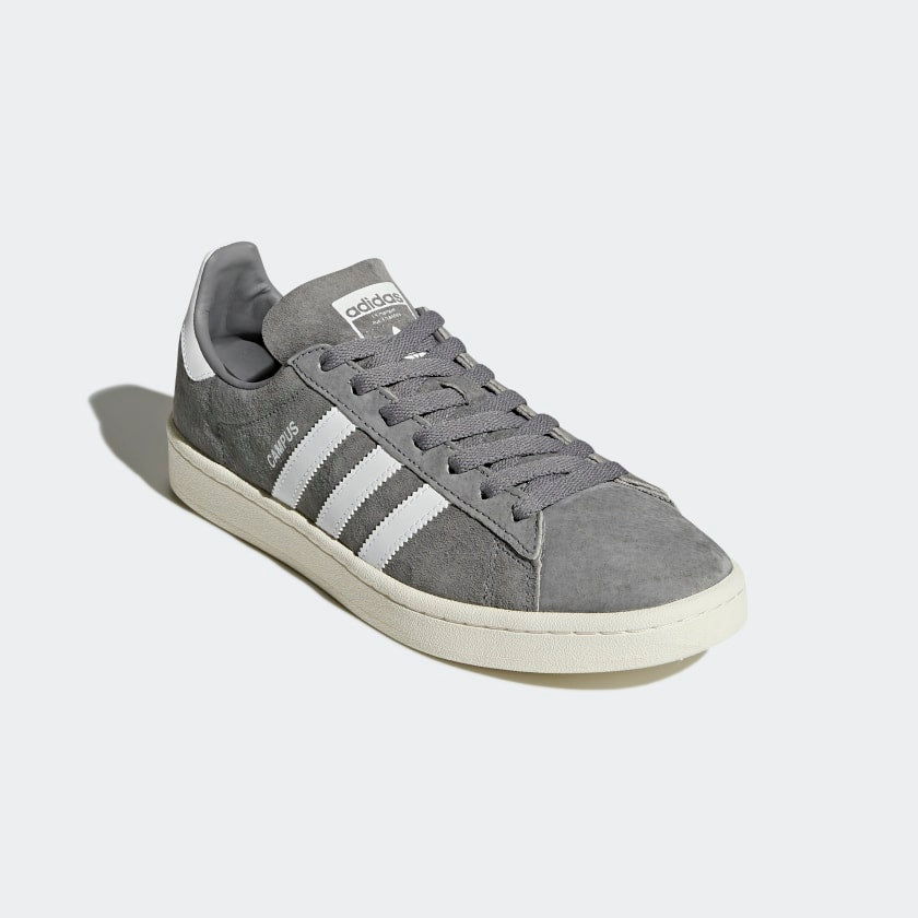 adidas Originals Suede Shoes | Grey-White | Men's 3 adidas