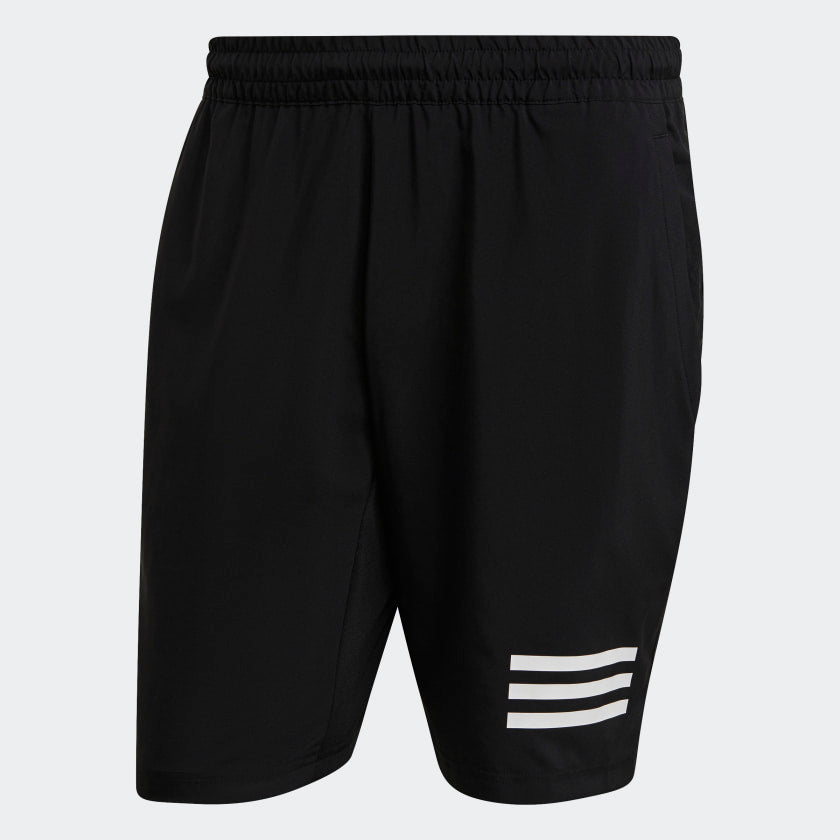 adidas CLUB 3-STRIPE Tennis Training Shorts | Black | Men's