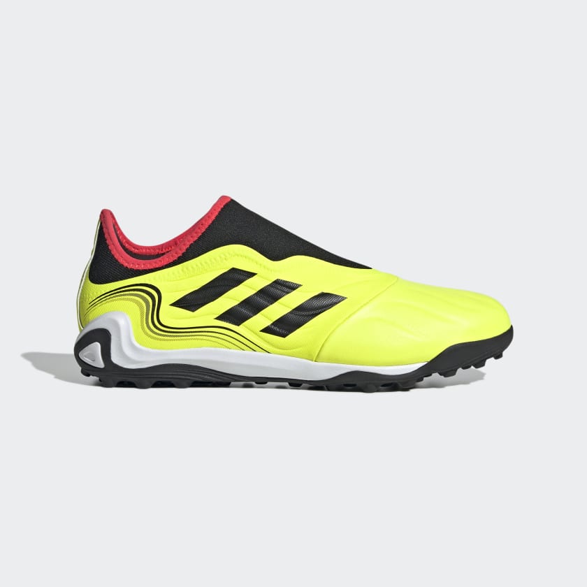 adidas COPA SENSE.3 Laceless Turf Shoes | Yellow