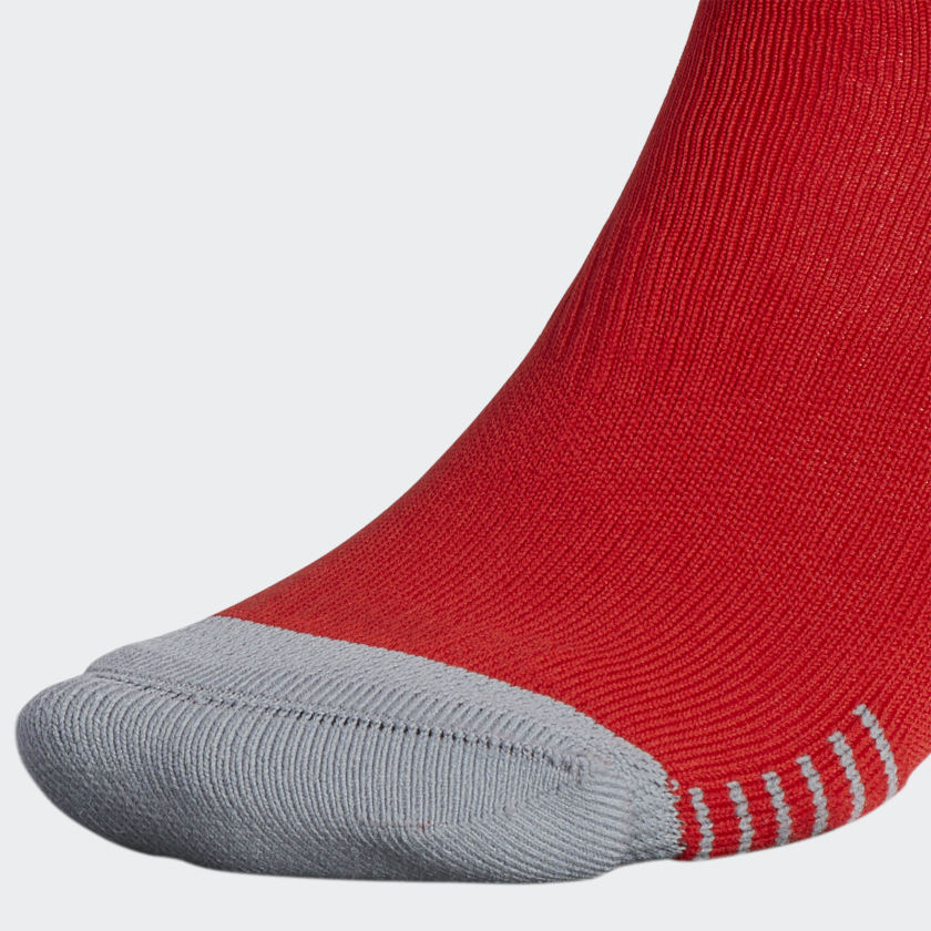 Alert boot Zachte voeten adidas COPA ZONE IV Soccer Socks | Red | Unisex | stripe 3 adidas