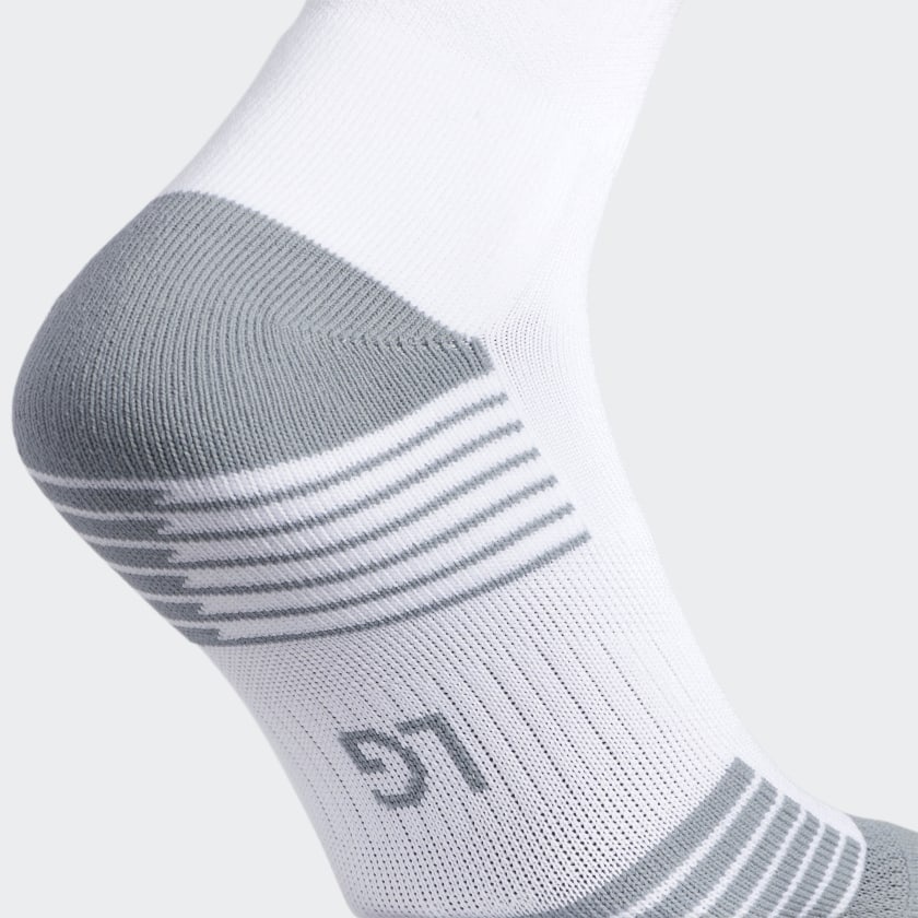 adidas COPA ZONE IV Soccer Socks | White-Black | Unisex