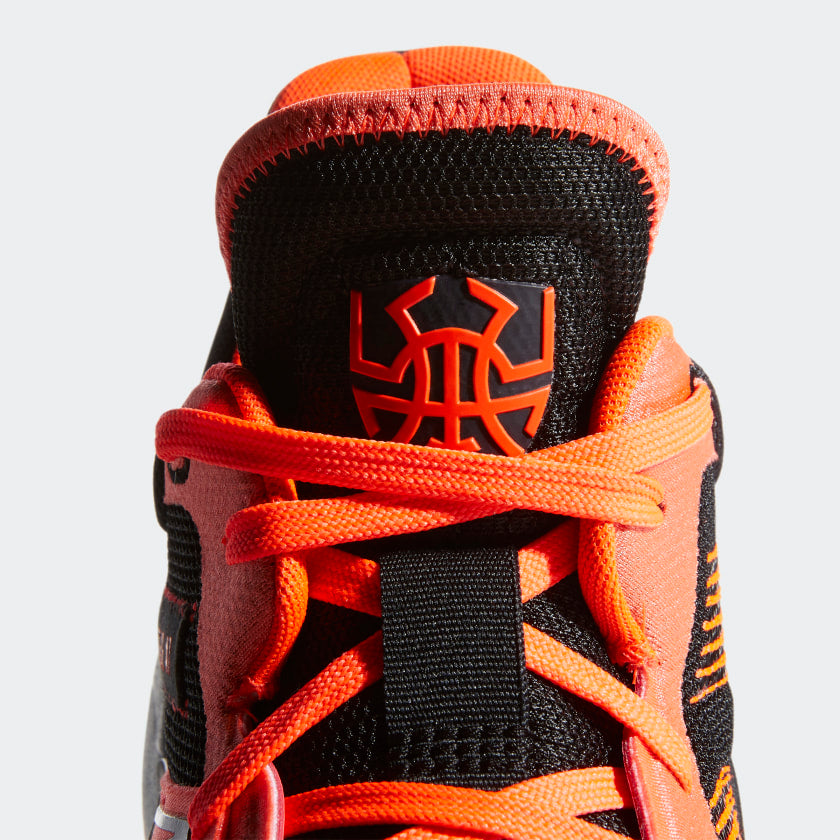 adidas D.O.N. Issue #1 Shoes - Men's - Core Black / Solar Red