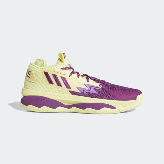 adidas Originals DAME 8 Shoes | Yellow-Purple | Unisex