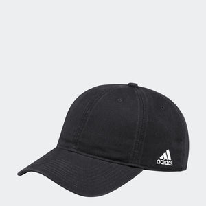 adidas Adjustable WASHED SLOUCH Hat | Black | Men's