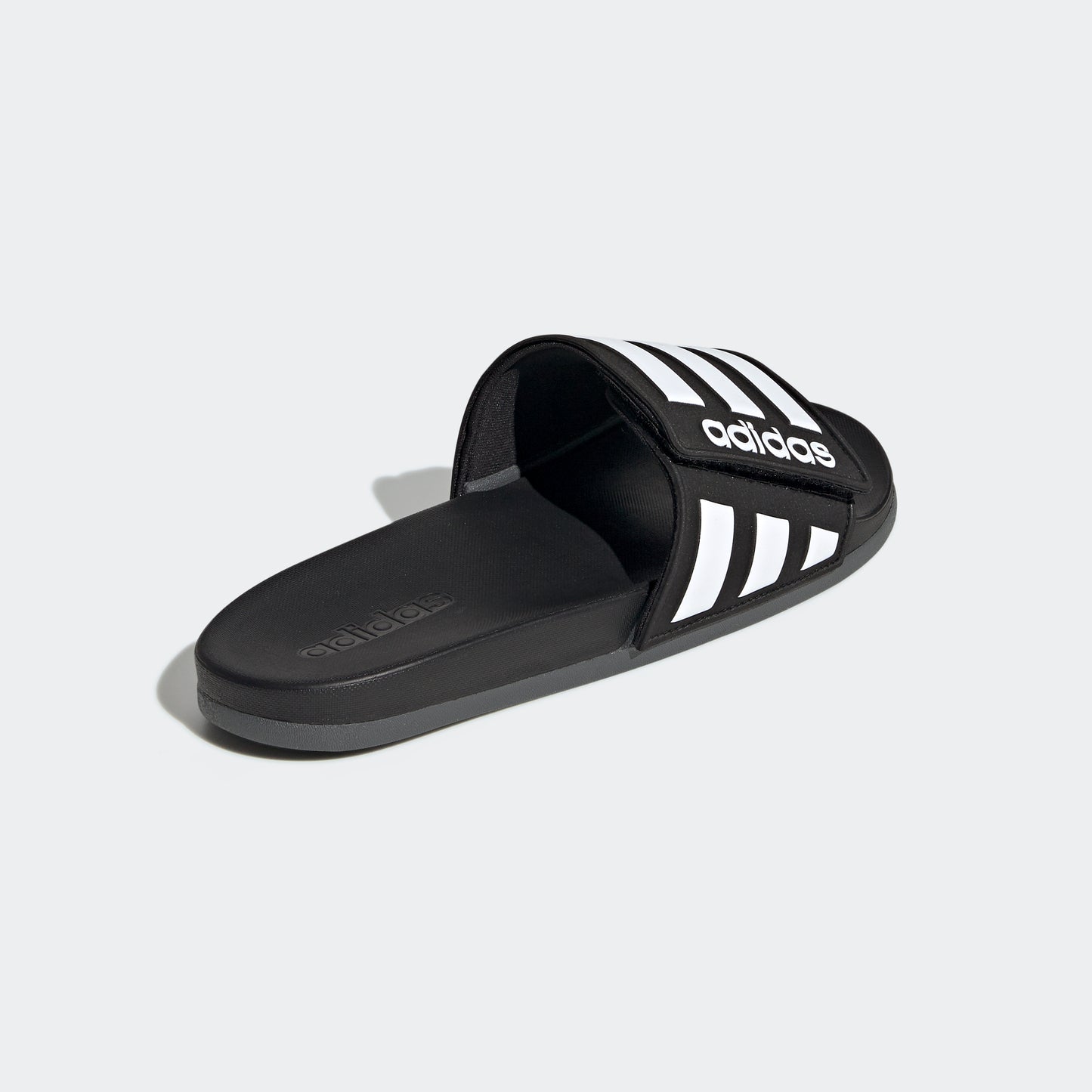 adidas ADILETTE COMFORT Adjustable Slides | Black | Men's