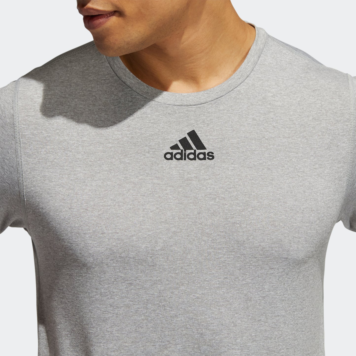adidas CREATOR Short Sleeve Tee | Light Grey | Men's
