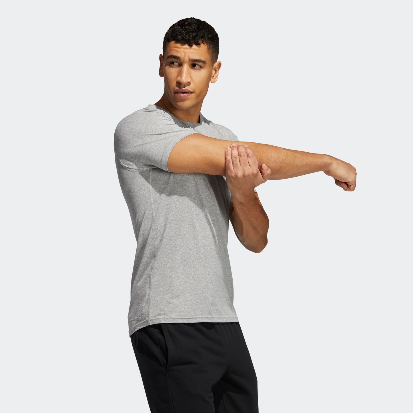 adidas CREATOR Short Sleeve Tee | Light Grey | Men's