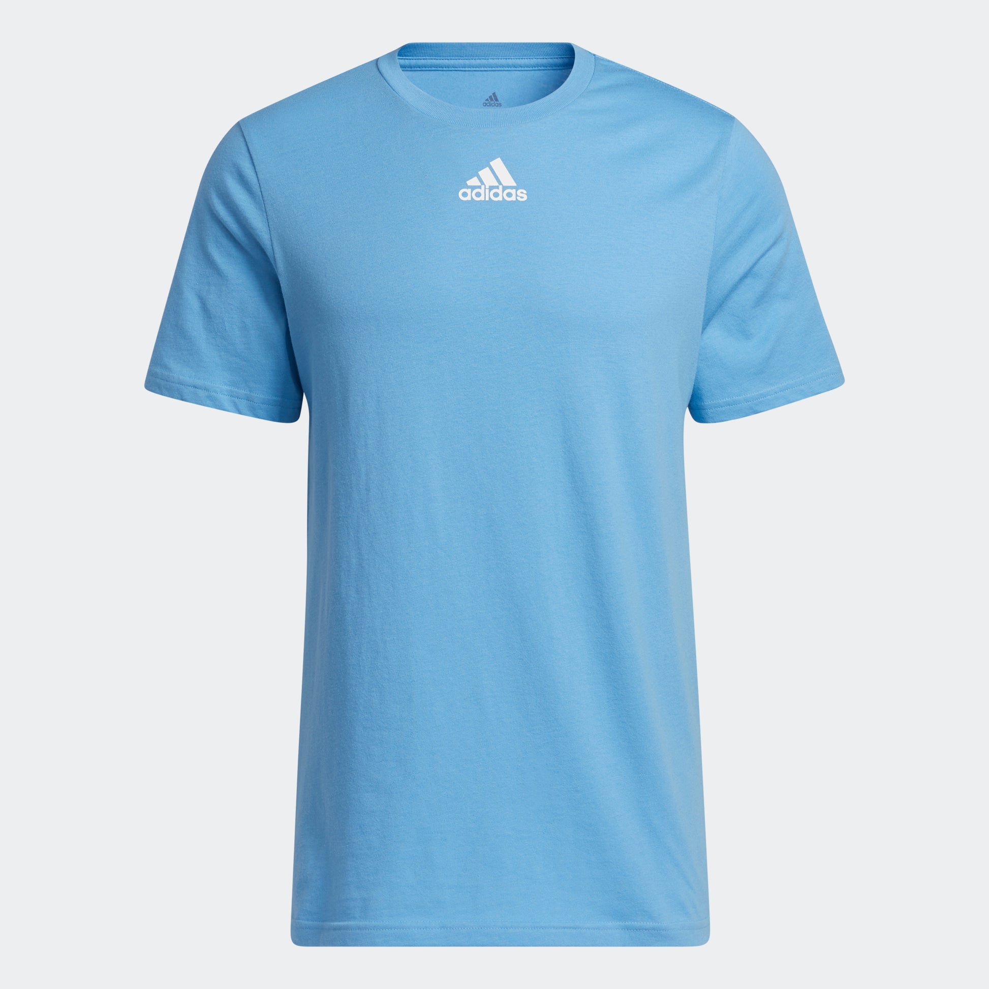 Blue and lime green adidas shirt Clearance